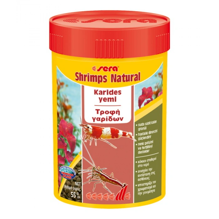Sera Shrimps Natural 100 Ml 55 Gr