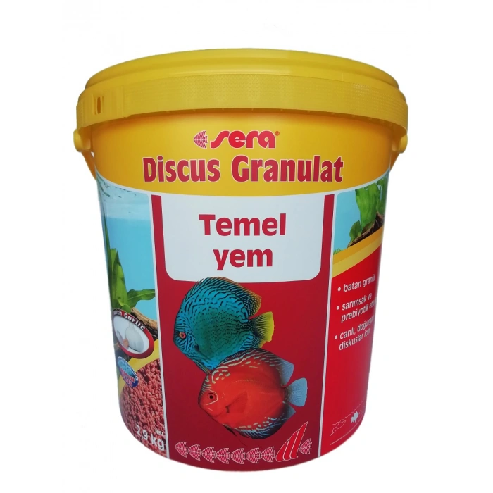 Sera Yeni Discus Granulat - 10 Lt (2,9 Kg)