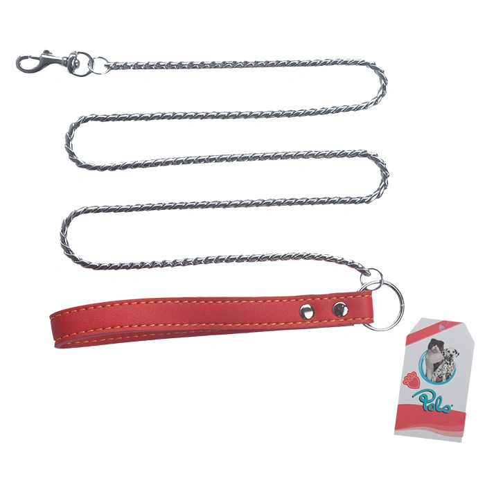 SL106-C Deri Saplı Zincir Uzatma Silver 120Cm X 5,