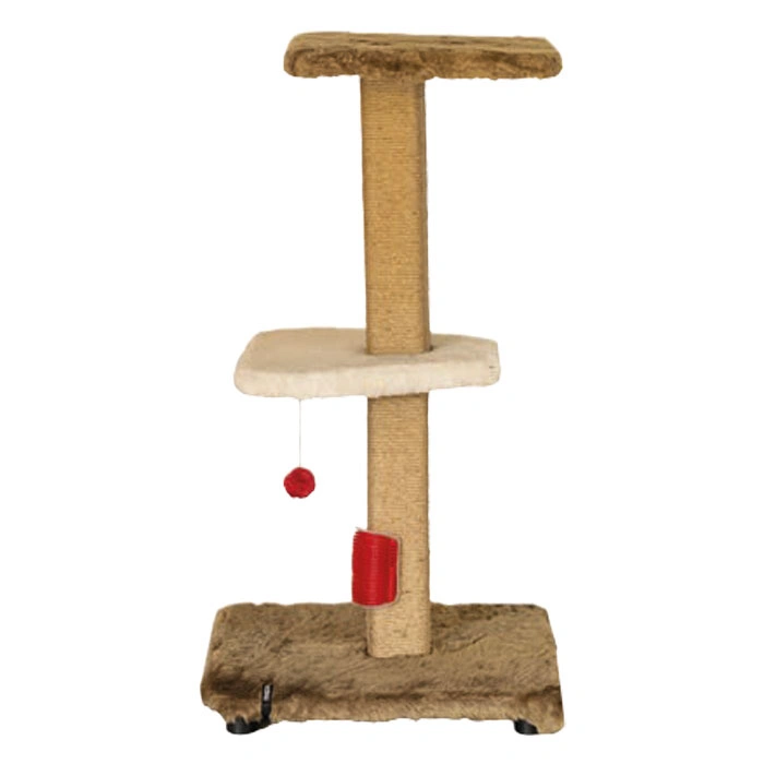 Survivor Ahşap Kedi Tırmalama 105x50x55 cm