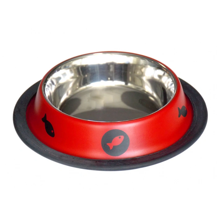 Tommy Çelik Mama Kabı Kırmızı 24 Oz