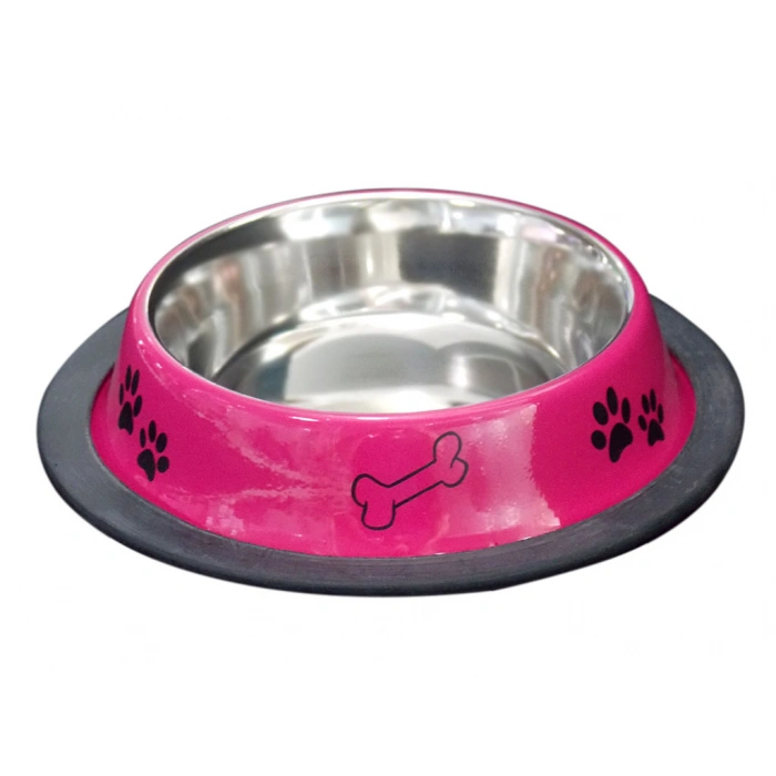 Tommy Çelik Mama Kabı Pembe 8 Oz