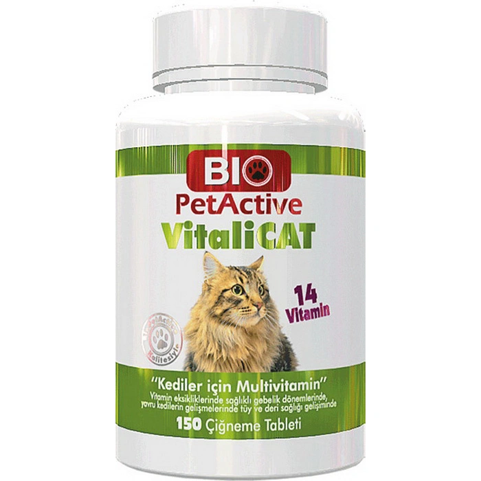 Vitalicat Kedi Vitamini 150 Tablet