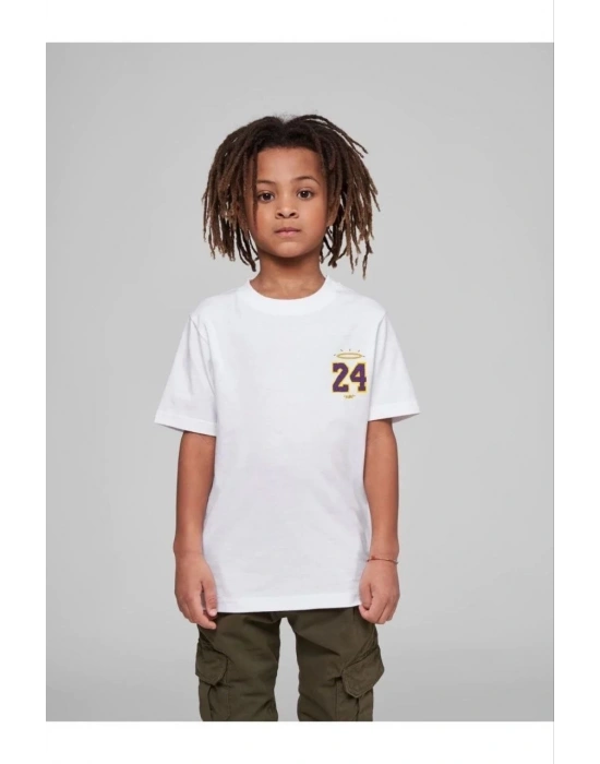 Çocuk Unisex Baskılı T-Shirt - Beyaz