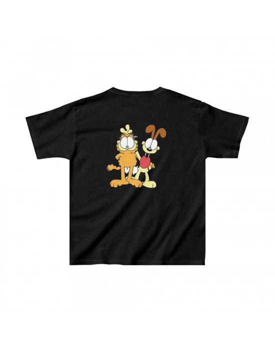 Çocuk Unisex Baskılı T-Shirt - Siyah