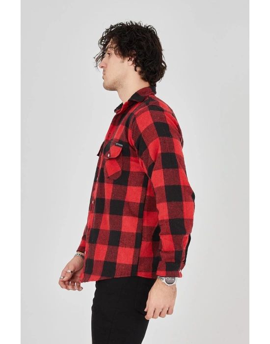 Erkek Oduncu Gömlek - Kırmızı