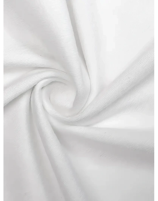 Erkek T-Shirt Oversize Kısa kol Tişört Popeye Baskılı - Beyaz