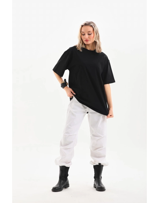 Sade Basic Oversize Tişört Kadın