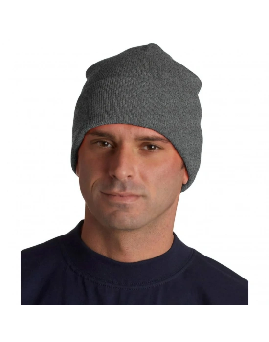 Tam Kalıp Kışlık Triko Bere - Antrasit