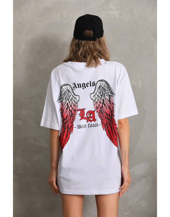 Toptan Oversize Tişört - Angel