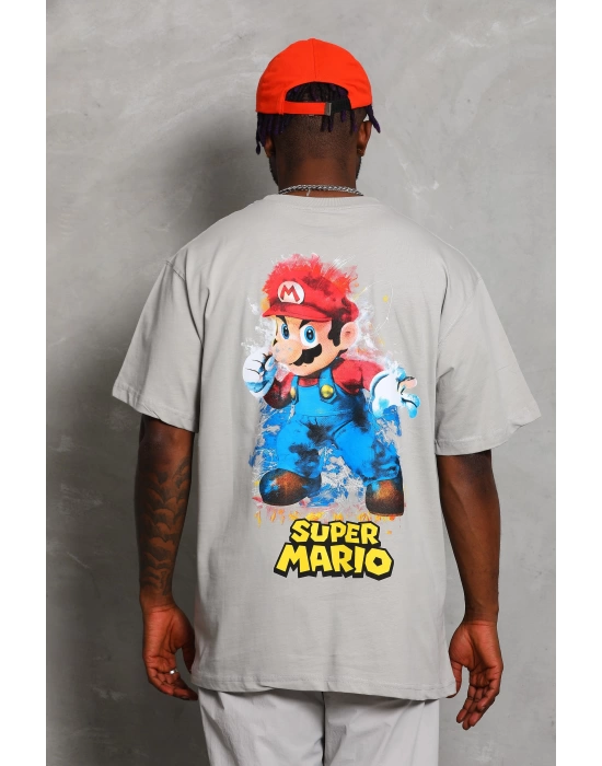 Toptan Oversize Tişört - Süper Mario