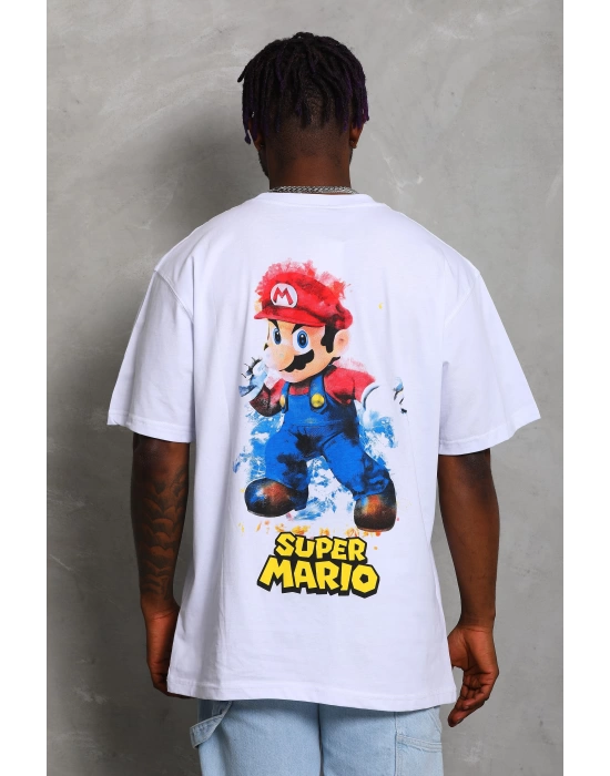 Toptan Oversize Tişört - Süper Mario