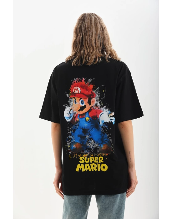 Toptan Oversize Tişört - Süper Mario