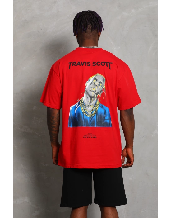 Toptan Oversize Tişört - Travis Scott