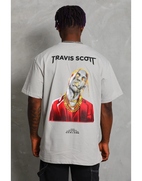 Toptan Oversize Tişört - Travis Scott