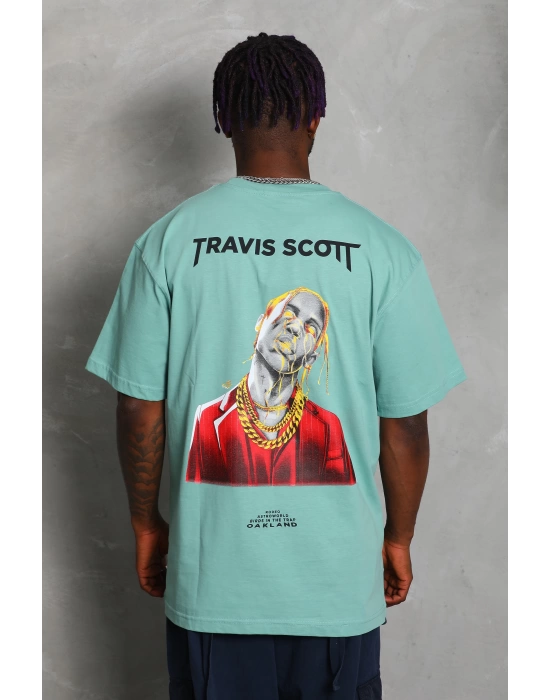 Toptan Oversize Tişört - Travis Scott