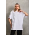 Sade Basic Oversize Tişört Kadın