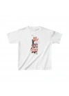 Çocuk Unisex Baskılı T-Shirt - Beyaz