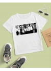 Çocuk Unisex Baskılı T-Shirt - Beyaz