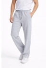 Erkek Düz Paça Beli Lastikli Eşofman Alt Pantolon - Gri