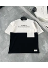 ERKEK Tişört Torba Cepli Parçalı Kısa Kol T-Shirt - iyah