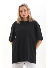 Sade Basic Oversize Tişört Kadın