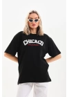 Toptan Oversize Tişört - Chicago