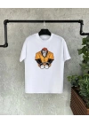 Unisex Çocuk Baskılı T-Shirt - Beyaz