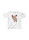 Unisex Çocuk Baskılı T-Shirt - Beyaz