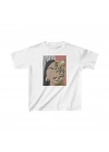 Unisex Çocuk Baskılı T-Shirt - Beyaz