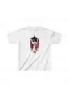 Unisex Çocuk Baskılı T-Shirt - Beyaz