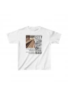 Unisex Çocuk Baskılı T-Shirt - Beyaz