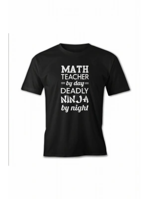 24 Kasım Öğretmenler Baskılı T-shirt - Siyah