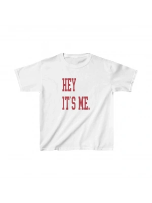 Çocuk Unisex Baskılı T-Shirt - Beyaz