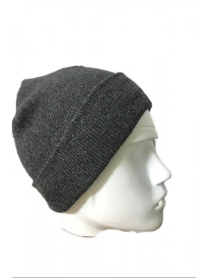 Kışlık Tam Kalıp Çocuk Triko Bere - Antrasit