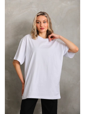 Sade Basic Oversize Tişört Kadın