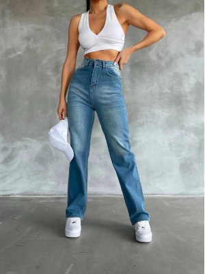 Toptan Bayan Baggy Pantolon - 0003- 002