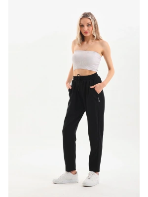 Toptan Jogger Pantolon - Önü Pileli ve Düz Reşme Paça