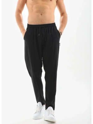 Toptan Jogger Pantolon - Önü Pileli ve Düz Reşme Paça