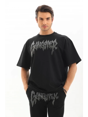 Toptan OVERSIZE TAŞLI Eşofman Takımı - GANGSTER