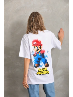 Toptan Oversize Tişört - Süper Mario