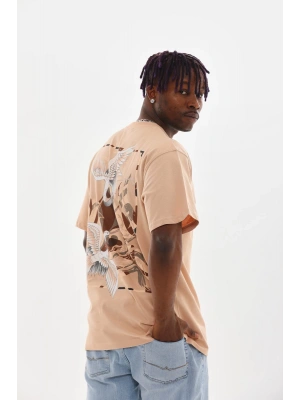 Toptan Oversize Tişört - Arka 2 Leylek