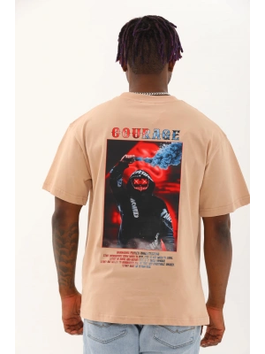Toptan Oversize Tişört - Courage