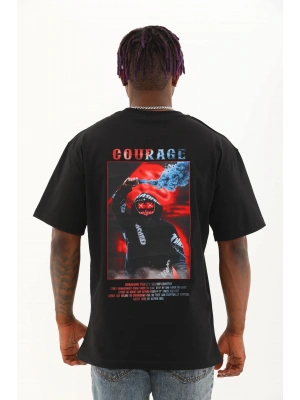 Toptan Oversize Tişört - Courage