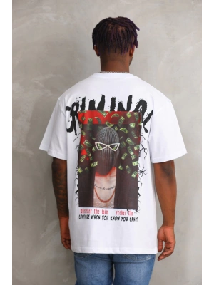 Toptan Oversize Tişört - Criminal