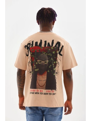 Toptan Oversize Tişört - Criminal