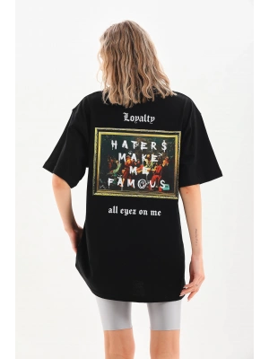 Toptan Oversize Tişört - Haters make me Famous
