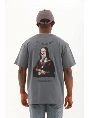 Toptan Oversize Tişört - Monalisa