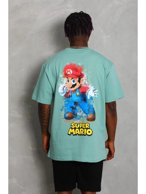 Toptan Oversize Tişört - Süper Mario