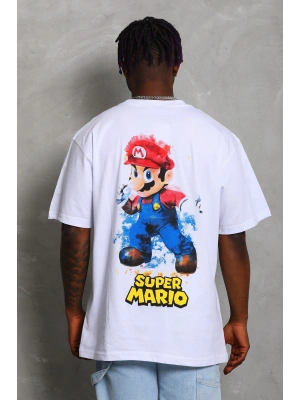 Toptan Oversize Tişört - Süper Mario